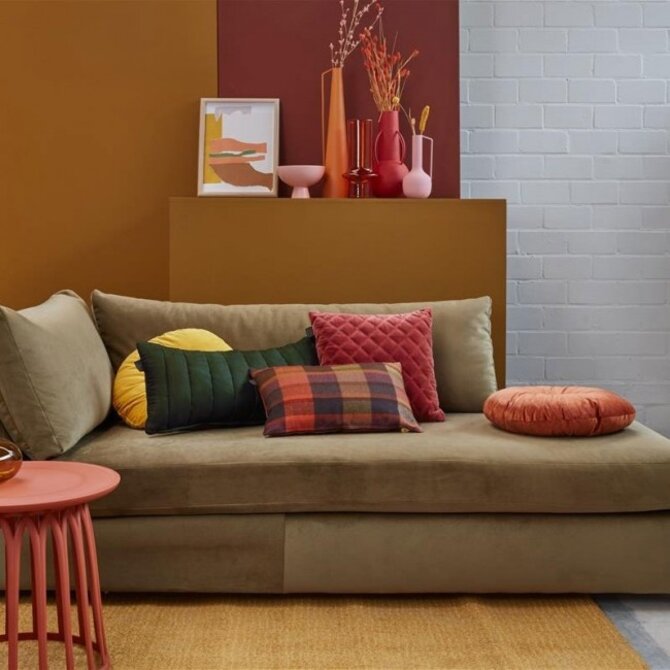 KAAT Amsterdam Olan oreiller décoratif Multi