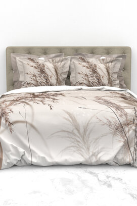 Heckett & Lane - Housse de couette Carlota 240x200/220 Gris