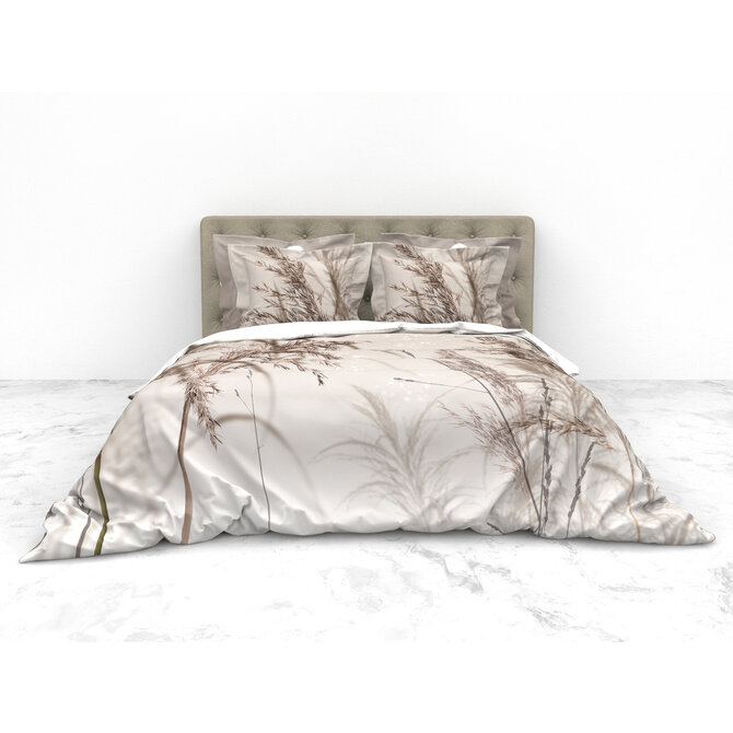 Heckett & Lane - Housse de couette Carlota 240x200/220 Gris