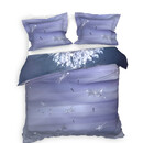 Heckett & Lane Heckett & Lane Hannia Housse de couette 140x200x200/220/220 Bleu