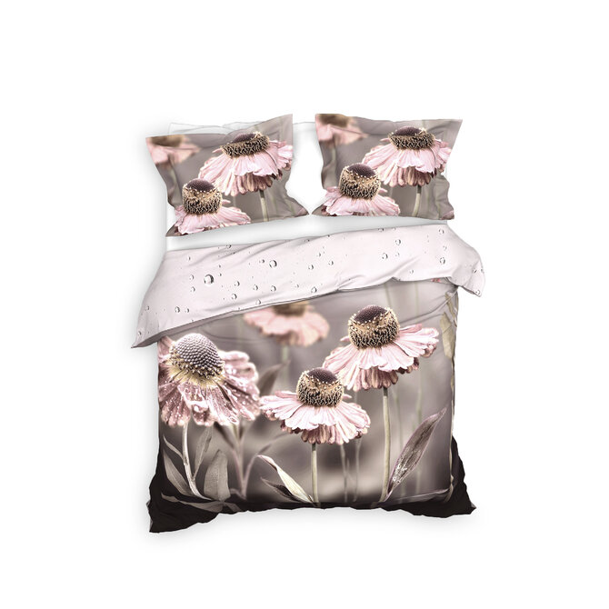 Heckett & Lane Zalia Housse de couette 140x200x200/220/220 Gris