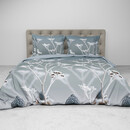 Heckett & Lane Heckett & Lane Blog Housse de couette 200x200/220 Frost Blue