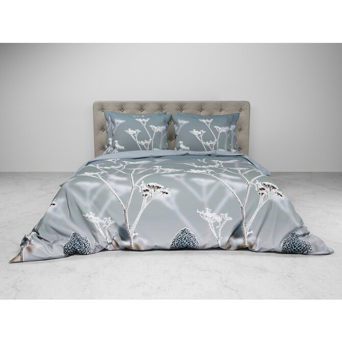 Heckett & Lane Blog Housse de couette 200x200/220 Frost Blue