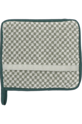 Bunzlau Castle Pannenlap Small Check Dark Green