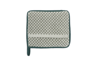 Bunzlau Castle Pannenlap Small Check Dark Green