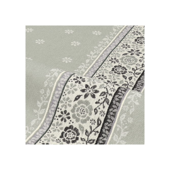 Bunzlau Castle Theedoek Belle Fleur Dark Green