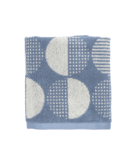 Bunzlau Castle Keukendoek Dots Grey-Blue