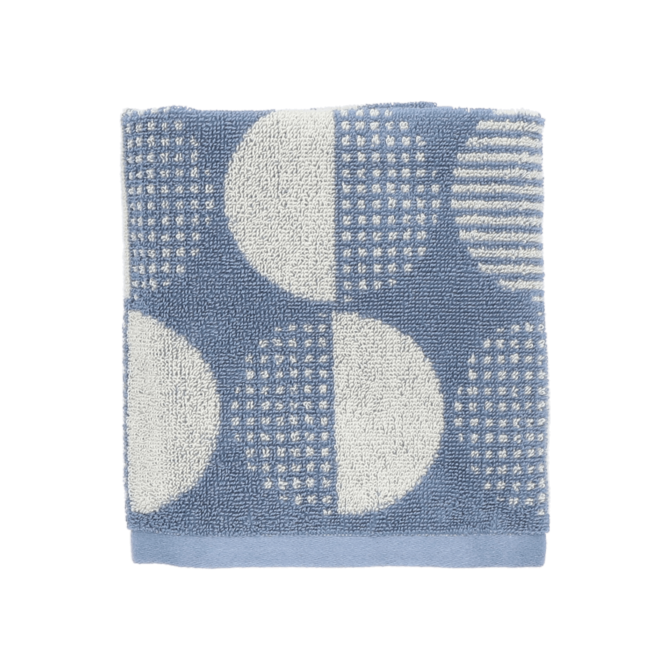 Bunzlau Castle Keukendoek Dots Grey-Blue