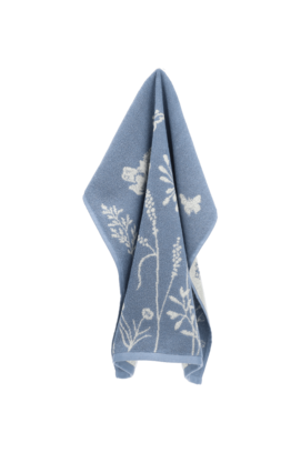 Bunzlau Castle Keukendoek Wild Flowers Grey-Blue