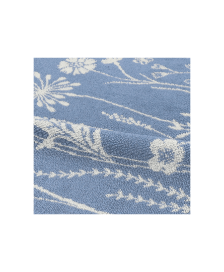 Bunzlau Castle Keukendoek Wild Flowers Grey-Blue