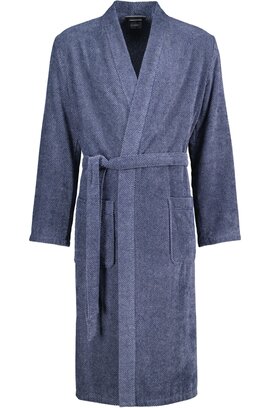 CAWÖ Heren Kimono, exralicht 5507 denim 48