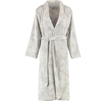 Cawo Badjas 4420 Velours met Sjaalkraag Silber 46