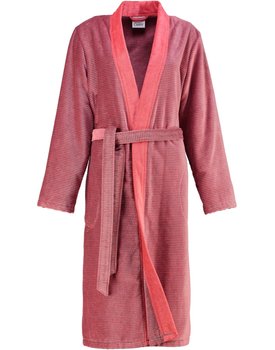 Cawo 6431 Velours Dames Badjas Kimono Rot 42