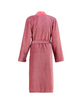 Cawo 6431 Velours Dames Badjas Kimono Rot 42