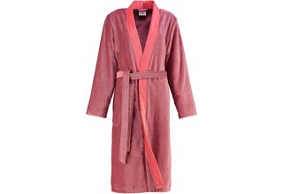 Cawo 6431 Velour Peignoir de bain pour femmes Kimono Rot 38