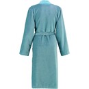 Cawö Cawo 6431 Peignoir de bain en velours pour femmes Kimono Turkis 46