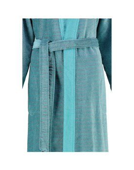 Cawo 6431 Velours Dames Badjas Kimono Turkis 46