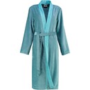 Cawö Cawo 6431 Velours Dames Badjas Kimono Turkis 44