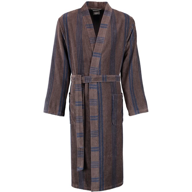 Cawö Peignoir Kimono Hommes Extra Léger 2508 - Tabac 50