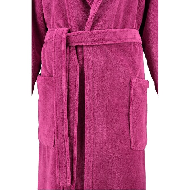 Cawö Peignoir pour dames avec col châle 806 - Beere 48/50