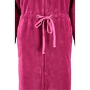 Cawö Cawö Ladies Short Hooded Bathrobe 822 - Beere 32/34