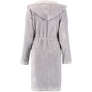 Cawö Cawö Ladies Short Hooded Bathrobe 822 - Graphit 40/42