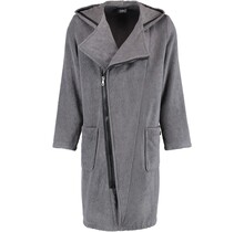 Cawö Peignoir Homme Fermeture éclair 6516 - Anthrazit-schwarz XL