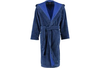 Cawö Peignoir à capuche pour hommes 801 - Nachtblau 50/52