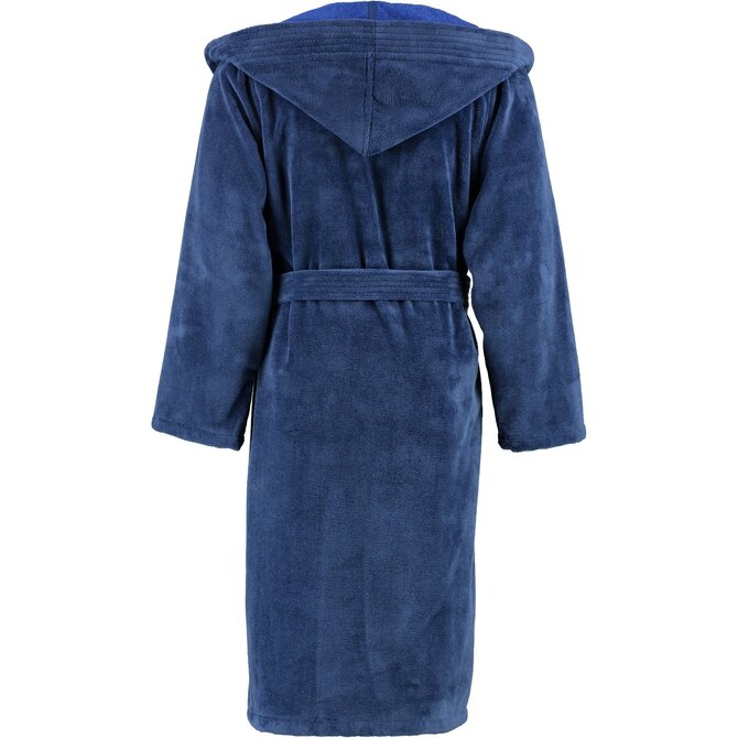 Cawö Peignoir à capuche pour hommes 801 - Nachtblau 50/52