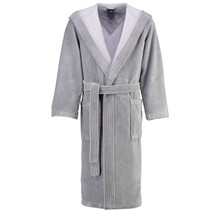 Cawö Peignoir pour Homme avec Capuche 801 - Graphite 46/48