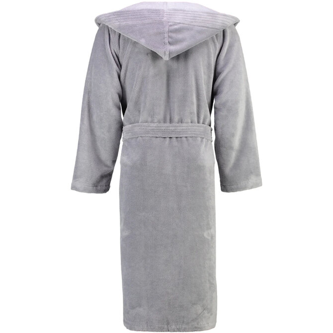 Cawö Peignoir pour Homme avec Capuche 801 - Graphite 46/48