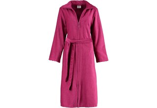 Cawö Dames Badjas met Rits 4311 - Beere  44
