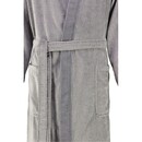 Cawö Cawö Peignoir homme 5840 Velour Kimono Stein 56