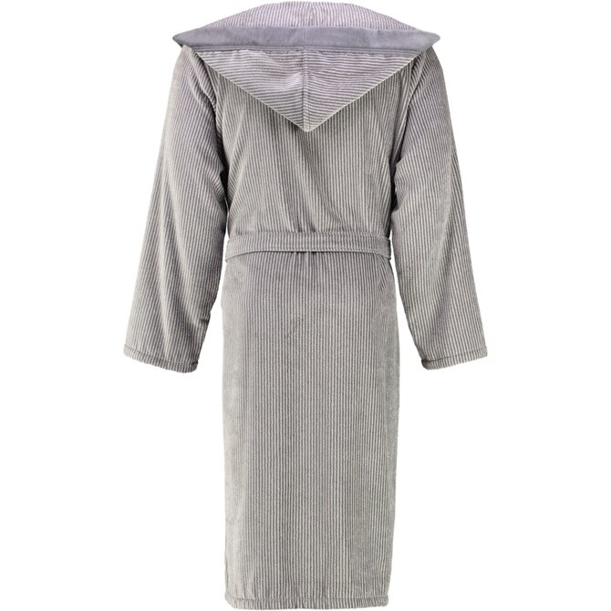 Cawö Peignoir à capuche pour hommes 5841 Stein 48
