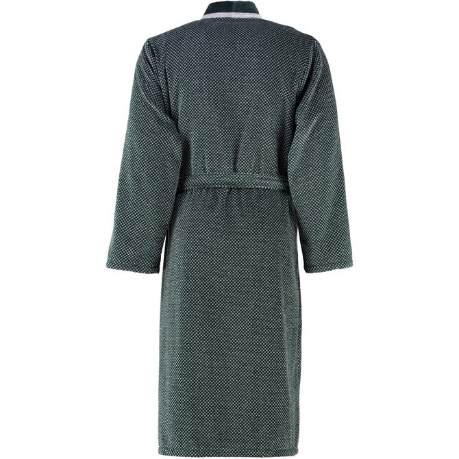 Cawö Heren Badjas 4839 Silber 54 Cawö Heren Badjas 4839 Silber 54