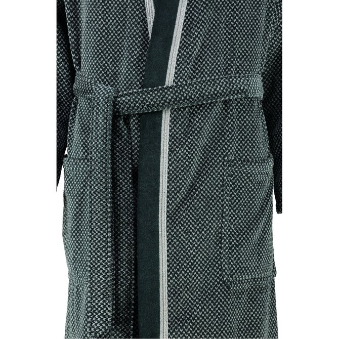 Cawö Peignoir homme 4839 Silber 50 Cawö Peignoir homme 4839 Silber 50