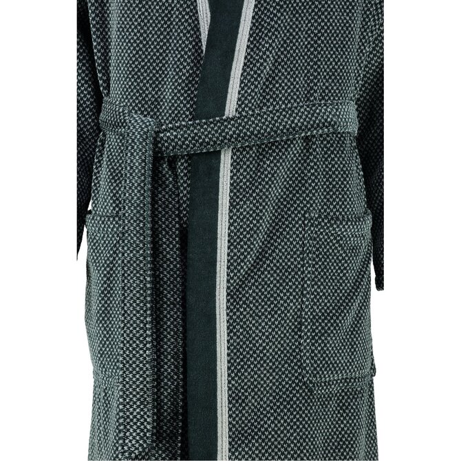 Cawö Peignoir homme 4839 Silber 48 Cawö Peignoir homme 4839 Silber 48
