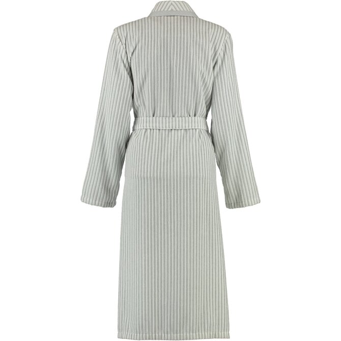 Cawö Peignoir pour dames avec col châle 3423 Silber 38