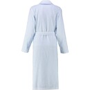 Cawö Cawö Peignoir pour dames avec col écharpe 3423 mittelblau 50