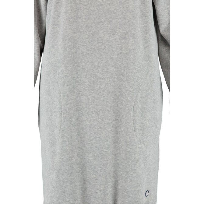Cawö Long Hoodie 820 pour femmes - Grau-blau S