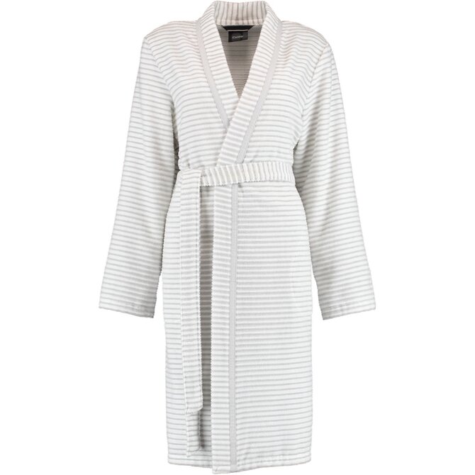 Cawö - Peignoir pour dames 1214 Weiss-silber 44