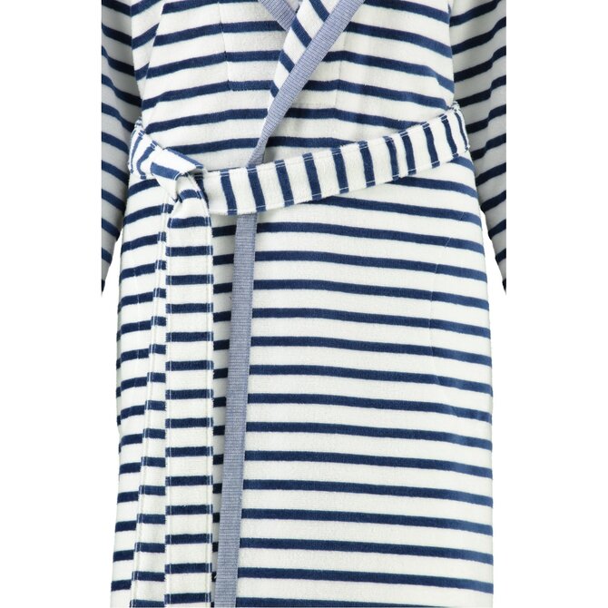 Cawö Peignoir à capuche pour femmes 6596 Navy 44