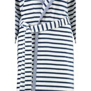 Cawö Cawö Peignoir à capuche pour femmes 6596 Navy 40