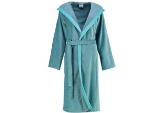 Cawö - Peignoir à capuche pour dames 6425 türkis 40