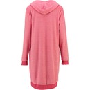 Cawö Cawö Dames Lange Hoodie 818 Koralle  XS