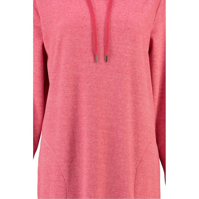 Cawö Long Hoodie 818 Koralle XS pour femmes