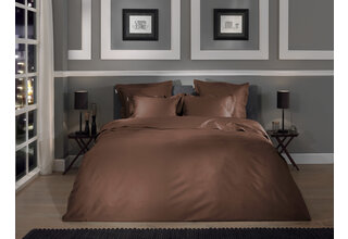 Heckett & Lane Punto Dekbedovertrek 140x200/220 Marsala Brown