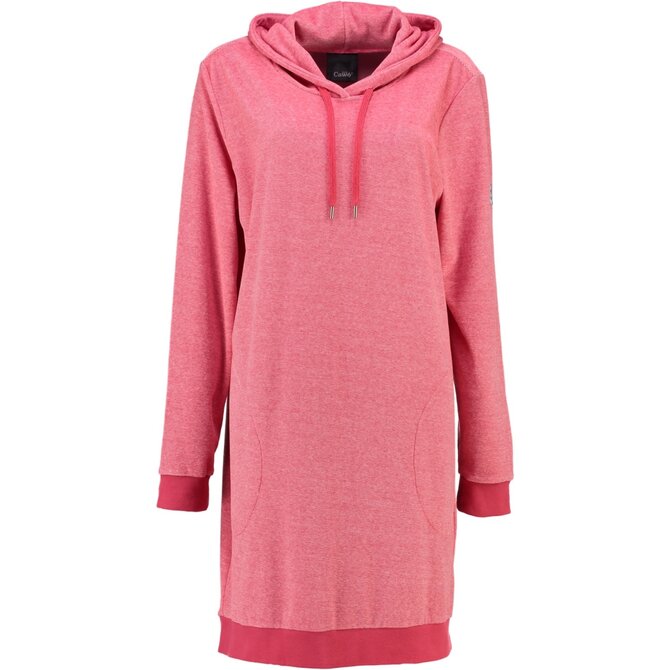 Cawö Dames Lange Hoodie 818 Koralle  S