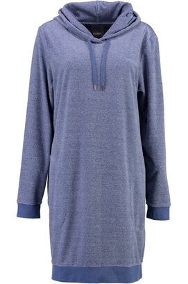 Cawö Women's Long Hoodie 818 Denim M