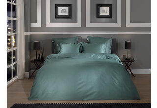Heckett & Lane Punto Housse de Couette 140x200/220 Vert Minéral